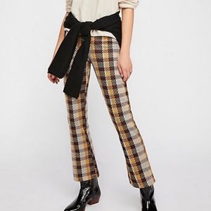 Free People Clean Crop Flare Pants